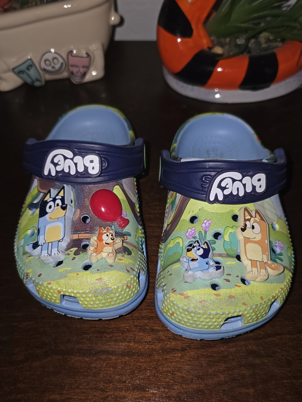 Bluey Crocs 7C